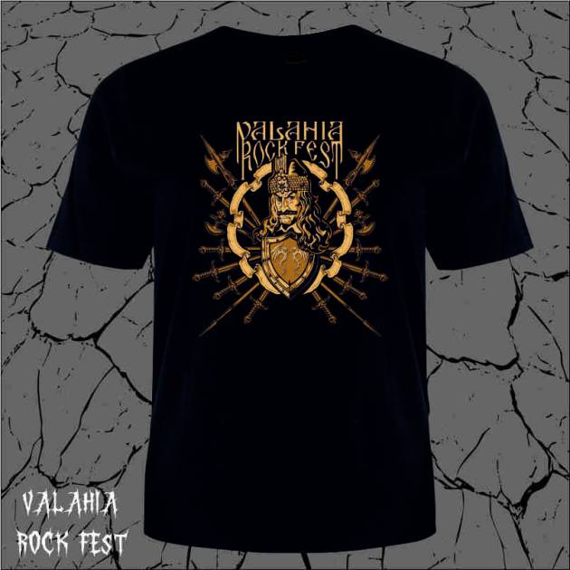 Tricou Unisex Valahia Rock Fest - Vlad Tepes