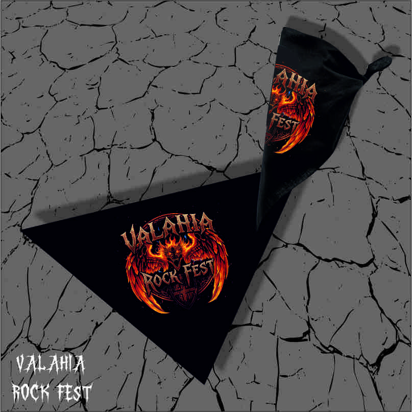 Editie Limitata - Burduf tip guler - Valahia Rock Fest - Dragon