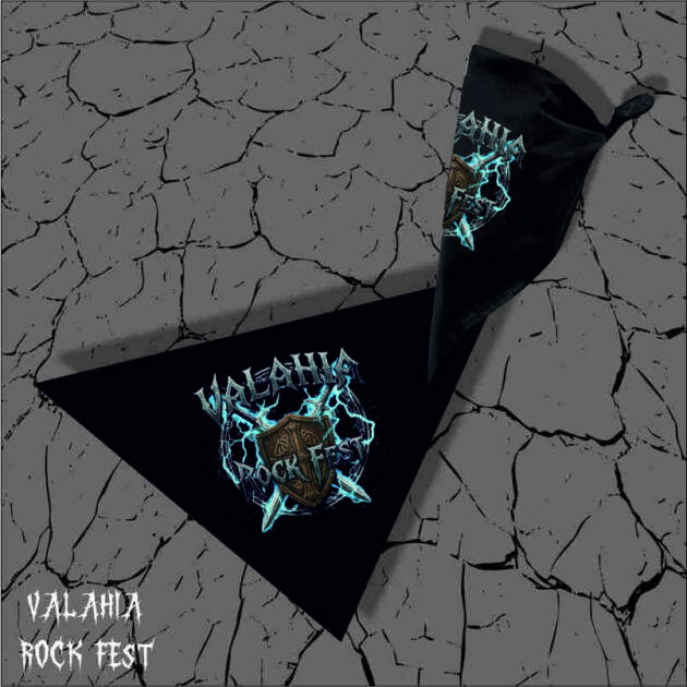 Editie Limitata - Burduf tip guler - Valahia Rock Fest - Scut