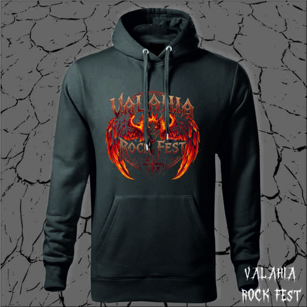 EDITIE LIMITATA - Hanorac Valahia Rock Fest - Dragon