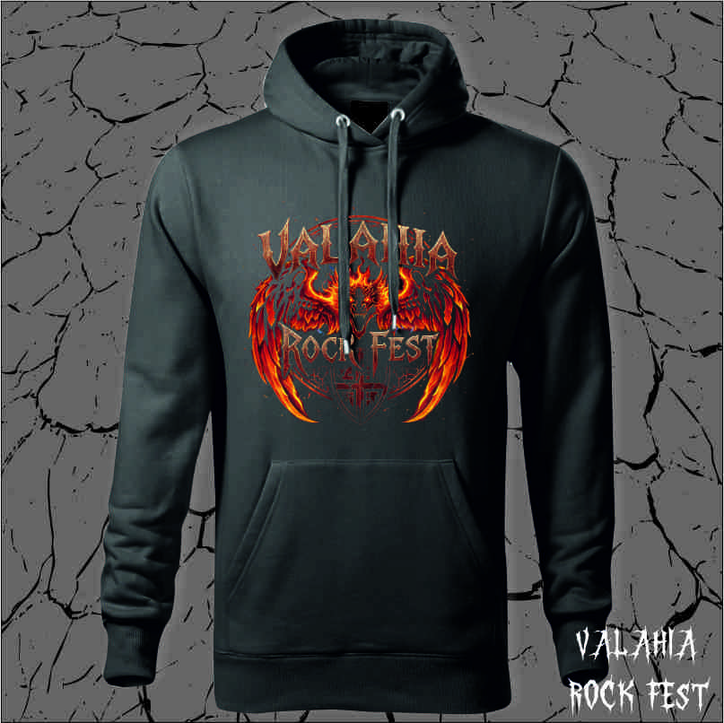 EDITIE LIMITATA - Hanorac Valahia Rock Fest - Dragon