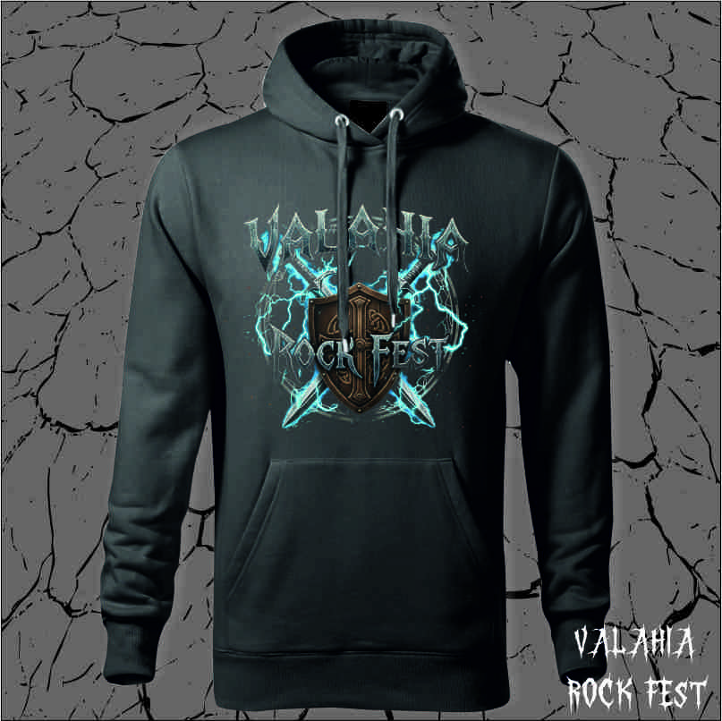 EDITIE LIMITATA - Hanorac Valahia Rock Fest - Scut