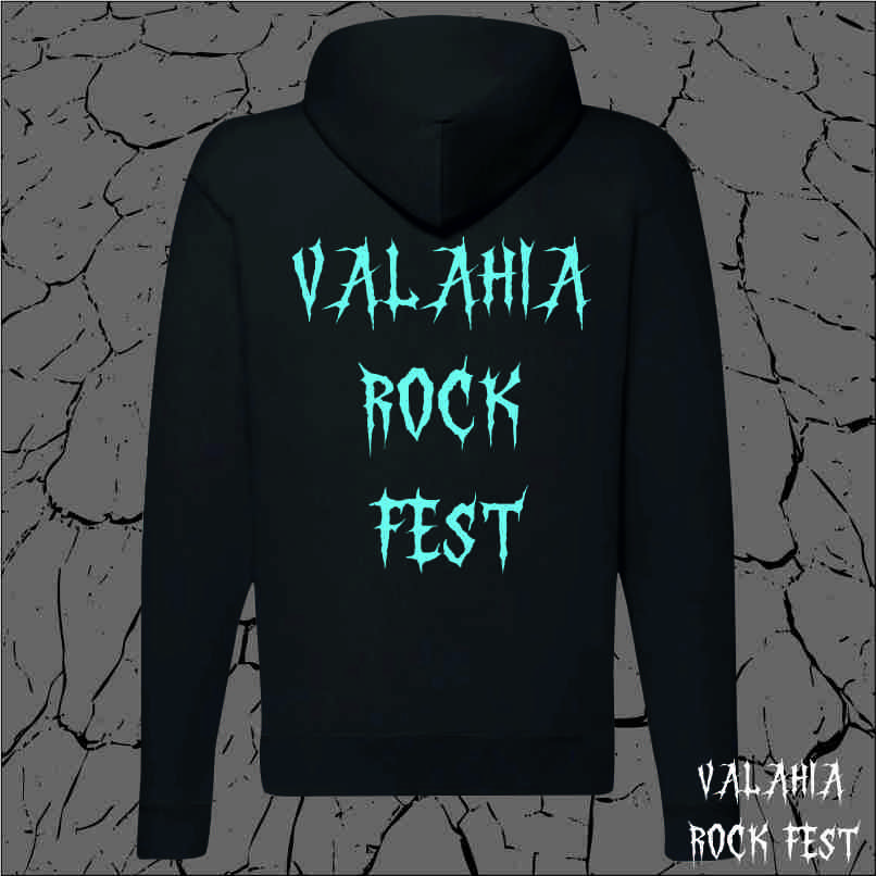 EDITIE LIMITATA - Hanorac Valahia Rock Fest - Scut - imagine 2