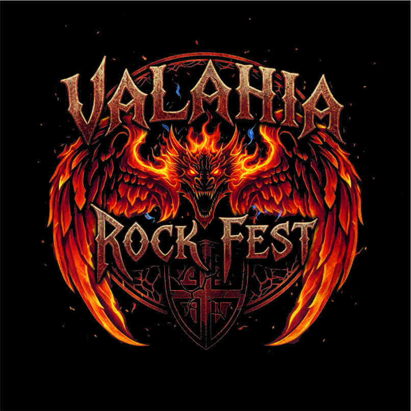 Editie Limitata - Burduf tip guler - Valahia Rock Fest - Dragon - imagine 2