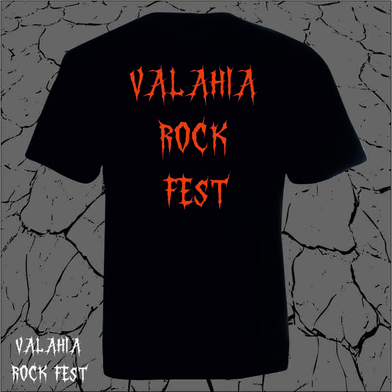 Editie Limitata - Tricou Unisex Valahia Rock Fest - Dragon - imagine 2