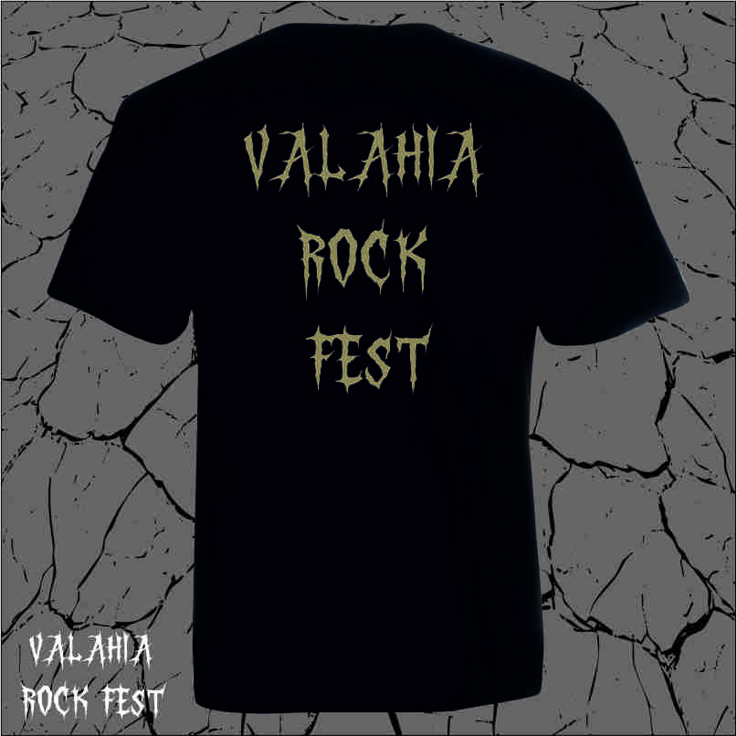 Editie Limitata - Tricou Unisex Valahia Rock Fest - Ordinul Dragonului - imagine 2